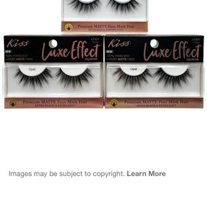 Kiss Luxe Effect Lashes - Extra Black